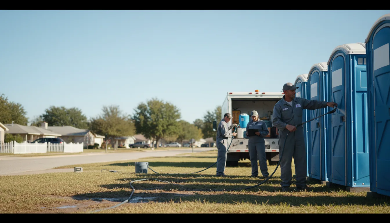 Long-Term Portable Toilet Rental in Mount Hope, OH near me